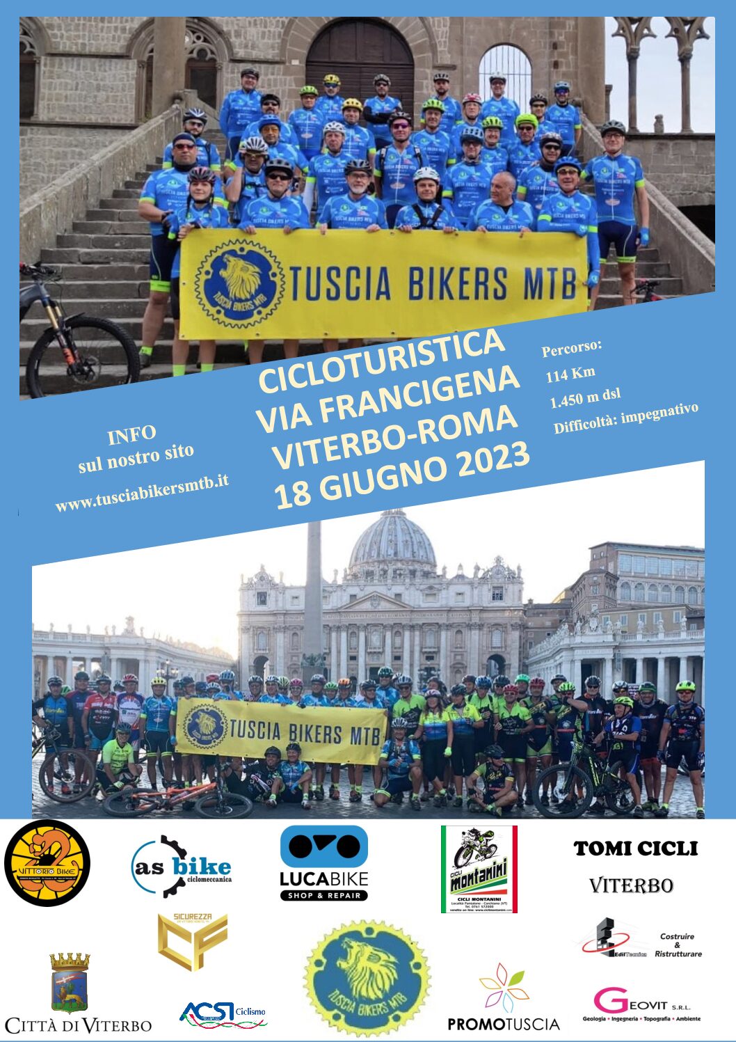 VITERBO-ROMA 18 GIUGNO 2023